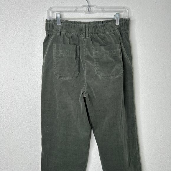Democracy Ab Technology Corduroy Pants Green Size 6 High Rise Straight Leg - Picture 7 of 9